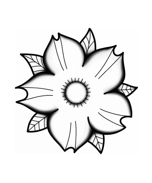 Vektör sanat illüstrasyonu Japonya lotus çiçeği