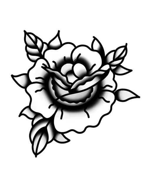 Vektör sanat illüstrasyonu Peony Japonya tarzı