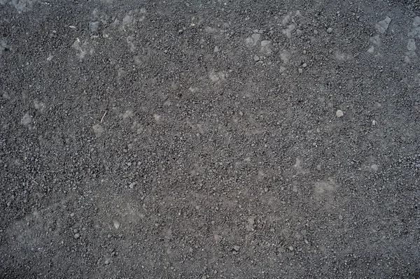 Dry land, black soil — Stock Photo, Image