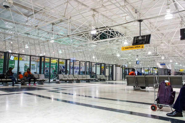 Международный аэропорт Аддис-Абеба, Эфиопия - зона вылета — стоковое фото