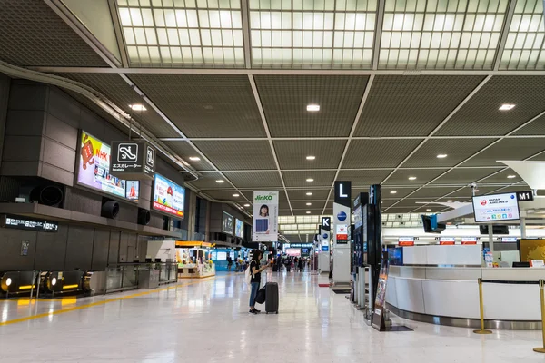 Indulás emeleten Narita International Airport, Japán — Stock Fotó