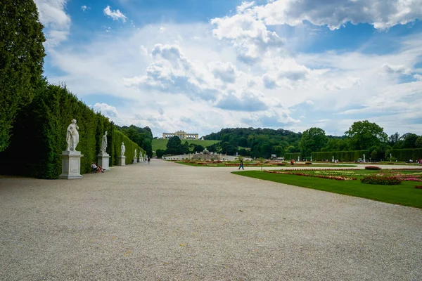 Viena Austria Julio 2020 Palacio Schonbrunn Graden Verano Viena Austria — Foto de Stock