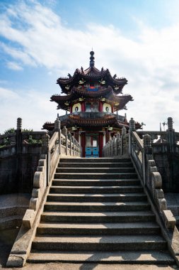 228 Çin Pagoda Anıt Parkı. 228 Memorial Park, Tayvan 'ın orta kesiminde ve popüler bir sitedir. .