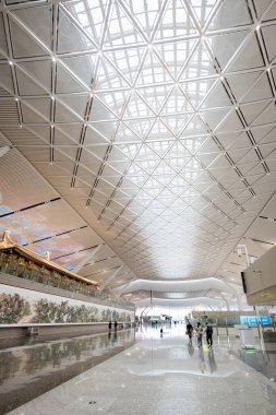 Xian, Çin - 02.06.2026: Xian Xianyang Uluslararası Havalimanı, Şanksi ilinin başkenti Xi 'an şehrine hizmet veren uluslararası bir havalimanı.