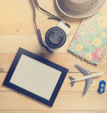 Gezgin bellek boş resim çerçevesi kopya alanı. 