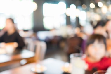 Restoran Bokeh için arka plan bulanıklık