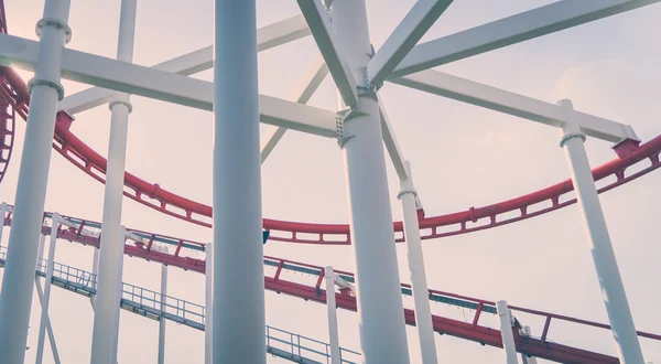 Roller Coaster Foundation ramki — Zdjęcie stockowe