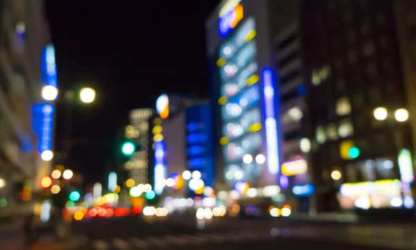 Japan City Circulation floue pour le fond — Photo