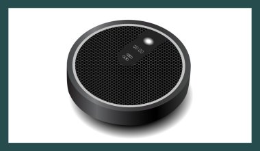 gerçekçi çizim robot elektrik süpürgesi dairesel