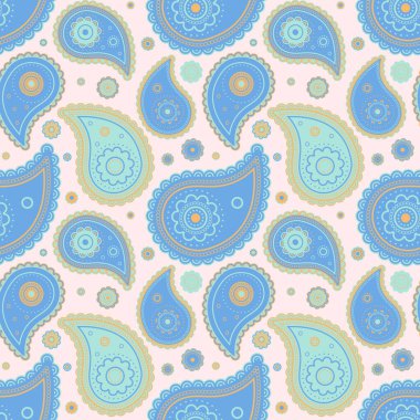 Şal desenli düğün fikri. Düz dizaynlı kıvrımlı doku. Eğri vektörünün geometrik soyutlaması. Doğunun narin perdeleri.