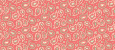 Paisley çiçekleri büyümeye başladı. Gömlek boteh dikdörtgen olay. Sonsuz doğuya süslü kumaş parçası. Basit yönelimde moda sanatsal.