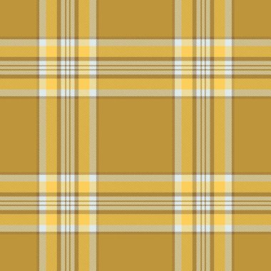 Sıcak sarı tonlarda klasik tartan deseni. Kusursuz tasarım kumaş, geçmiş ve dijital kağıt için idealdir. Geleneği, konforu ve tarzı temsil eder.