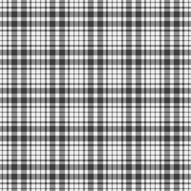 Gri tonda klasik ekose desen. Özgeçmiş, moda ve dijital sanat için çok yönlü tekstil tasarımı. Geleneği ve zamansız tarzı çağrıştırır.