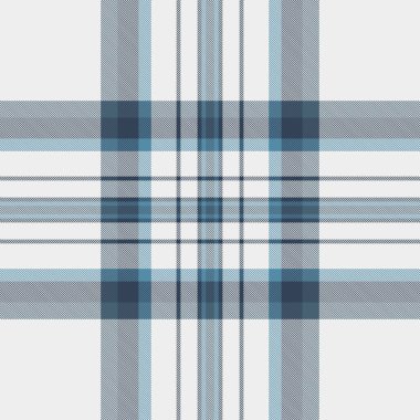 Klasik mavi ve beyaz ekose desenli. Zamansız, zarif tekstil tasarımı. Özgeçmiş, giysi ya da grafik projeler için ideal. Çok yönlü, geleneksel doku.