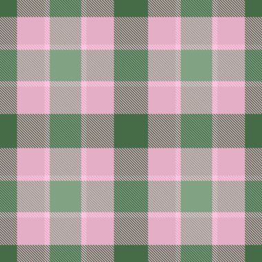 Klasik ekose desenli yeşil, pembe ve çizgili kareler. Özgeçmiş, tekstil ya da tasarım elementleri için ideal konforlu, antika ya da doğal bir hissiyata ihtiyaç duyar..