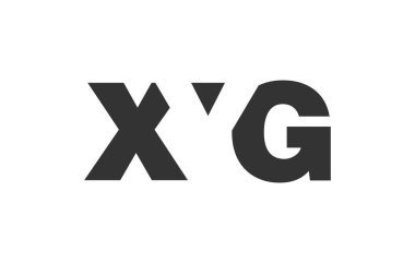XYG logo tasarımı. İlk harf X Y G kalın yazı tipi teknoloji girişimleri, danışmanlık, kurumsal markalaşma. Yaratıcı şirket adı, manşet başlıkları tipografi kimliği, moda logoti tipi. Vektör illüstrasyonu.