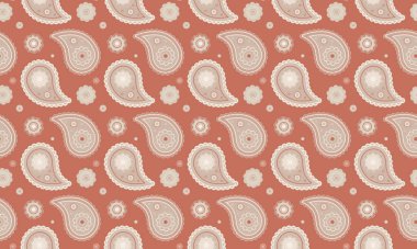 Vektör eskizini güzel bir bahar günü olarak çizdim. Asya kaplıcasının çiçekleri. Simetri çiçeğinin doğulu deco 'su. Viktorya döneminden sürreal kart.