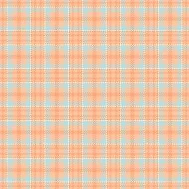 Açık turuncu ve mavi renkli yumuşak, rahat ekose desenli. Tekstil tasarımı, arka planlar ve her projeye klasik, rahatlatıcı bir dokunuş eklemek için ideal. Çok Yönlü.