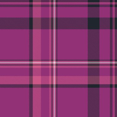 Değişik mor, pembe ve beyaz tonlarında kesişen çizgiler ve kareler içeren canlı ekose desenler. Cesur, çok yönlü bir tekstil tasarımı arka plan ya da grafik projeleri için mükemmel.