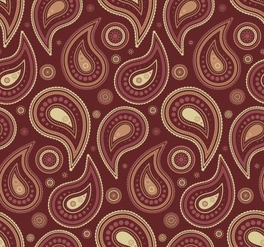 Paisley Doğa Ana 'ya çok yakışıyor. Etnik sayfada şenlik boteh. Bahar mevsiminin aksine renkli bir halı. Eski moda keten üzerine süs bitkisi..