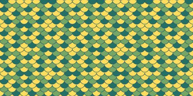 Canlı sarı ve deniz mavisi ölçekli balık deseni. Geçmişi, tekstili ya da web sitesi tasarımı için mükemmel. Bu pürüzsüz doku doğayı, pulları ve akış duygusunu çağrıştırıyor..
