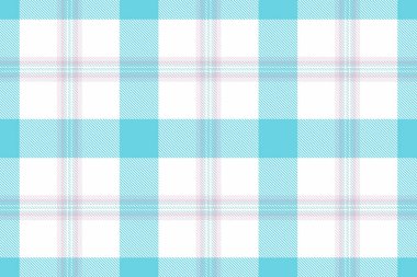 Açık mavi ve beyaz, pembe aksanlı klasik ekose desenli. Tekstil baskıları, arka planlar ve dijital tasarım projeleri için çok yönlü tasarım. Samimi, yumuşak ve şık..
