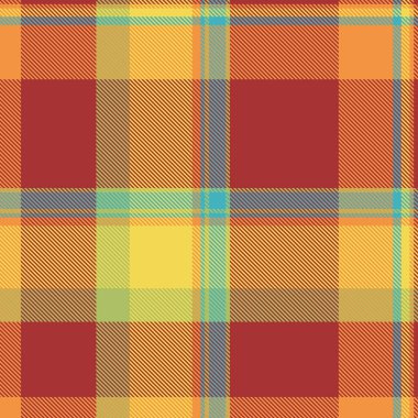 Parlak ekose desenli, birbirine geçmiş çizgiler ve renkli bloklar. Klasik tasarım arka plan, tekstil ya da tasarım elementleri için uygundur. Sıcak serin tonlar derinlik yaratır.