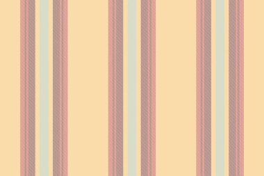 Klasik çizgili desen. Açık sarı zemin üzerinde dikey çizgiler bulunan tekstil tasarımı. Moda, iç mekan ve grafik tasarım için ideal.