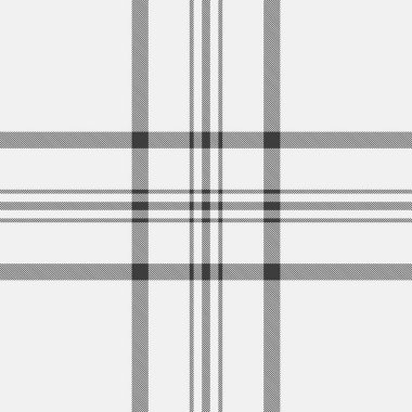 Klasik tartan deseni. Gri ve beyaz dikişsiz ekose desen moda, tekstil ya da klasik tasarımlar için idealdir. Arkaplan ya da yaratıcı projeler için kullan.