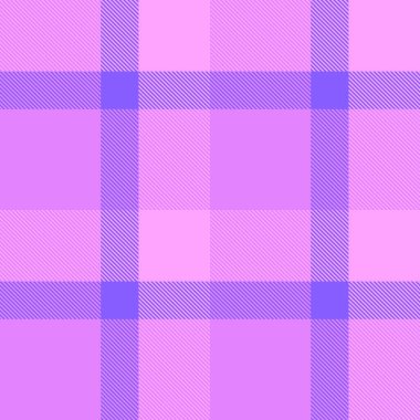 Pembe mor ekose desenli. Klasik tartan tasarımı, arka plan, tekstil ya da dijital sanat için mükemmel. Sıcaklığı, rahatlığı ve gelenek duygusunu çağrıştırıyor..