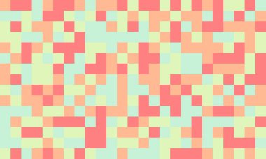 Soyut piksel sanat arkaplanı. Pastel renk paleti rahatlatıcı, modern bir his yaratır. Web sitesi afişleri, sosyal medya grafikleri veya tekstil tasarımları için ideal.