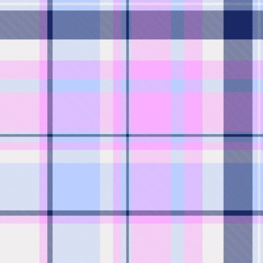 Pastel ekose desenli pembe, mavi beyaz. Özgeçmiş, tekstil ve tasarım projeleri için çok yönlü. Tatlılığı, sakinliği ve modern zarafeti çağrıştırıyor..