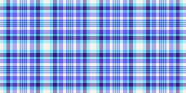 Klasik ekose desenli havalı mavi ve beyaz, antika tarzı ve rahat çağrıştırıyor. Arkaplan, tekstil veya tasarım aksanları için ideal.