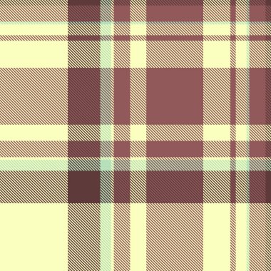 Klasik ekose desenli bej, kahverengi ve soluk turkuaz. Tekstil tasarımı, arka planlar ve moda kavramları için ideal. Miras ve konforu temsil eder..