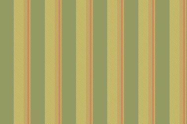 Yumuşak yeşil ve sarı renkli dikey çizgiler klasik bir tekstil tasarımı yaratır. Çeşitli projeler için zarif arkaplan web tasarımı, baskılar ve moda.