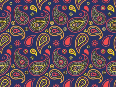 Madalyon renginde girdap çizimi. Arapça tuval ve şal desenli sayfa. Döşeme çarşaf ve özel grafik. Klasik Hint salatalığının tekrarı..