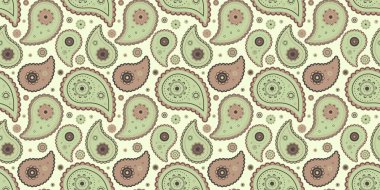 Renklere göre sakin geometrik. Resim duvar kağıdındaki kıvrımlı hatlar. Paisley kumaşından yapılmış spa pasteli. Çiçek desenli çarpık çizim.