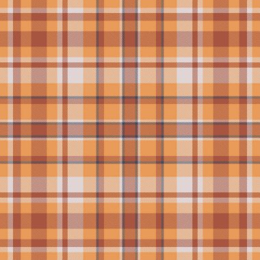 Sıcak ekose desenli. Tekstil, giyim veya grafik arka planlar için klasik bir sonbahar tasarımı. Mevsimlik proje tasarımı için çok yönlü.