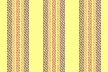 Çizgili desen tekrarlanıyor. Sarı arka plan. Tekstil, hediye paketi, duvar kağıdı ya da temiz, yapılandırılmış, çok yönlü bir tasarıma ihtiyaç duyan herhangi bir yaratıcı proje için mükemmel..