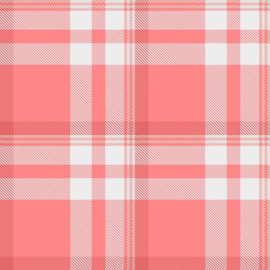 Yumuşak pembe ekose desenli. Tekstil tasarımı, arka plan, kumaş veya dijital kağıt için mükemmel. Klasik çok yönlü, sıcaklık ve doku ekleniyor.