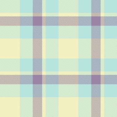 Pastel ekose desenli, tekstil tasarımı için ideal. Kusursuz, yumuşak renkler, modern estetik. Takım elbiseler, moda ya da grafik projeler. Çok yönlü zamansız.