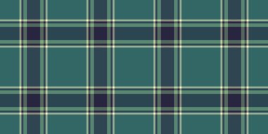 Deniz mavisi, deniz mavisi ve krem tonlarında klasik ekose desen. Zamansız ve çok yönlü, arka plan, tekstil ya da tasarım elementleri için mükemmel. Kusursuz stil..