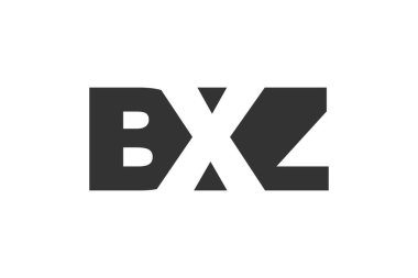 BXZ logo tasarımı. İlk harf B X Z kalın yazı tipi teknoloji girişimleri, danışmanlık, kurumsal markalaşma. Yaratıcı şirket adı, manşet başlıkları tipografi kimliği, moda logoti tipi. Vektör illüstrasyonu.