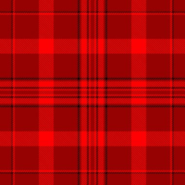 Klasik kırmızı tartan deseni. Geçmişleri, giyim kuşamları ya da şenlik projeleri için tekstil tasarımı. Geleneği, mirası ve sıcaklığı temsil eder. Tatil temaları için ideal.