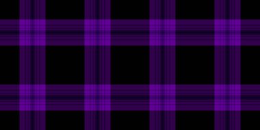 Siyah ve canlı mor renkli çağdaş ekose desenli. Modern ama klasik bir dokuya ihtiyaç duyan çarpıcı arka planlar, tekstil ve tasarım projeleri için ideal.