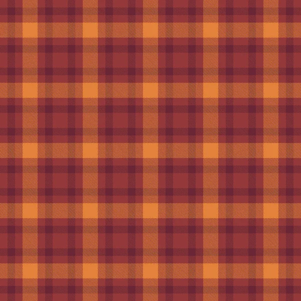 Sıcak sonbahar ekose deseni. Sıcak, kırsal tekstil tasarımı rahatlık ve düşüşü çağrıştırıyor. Özgeçmiş, giyim veya el sanatları projeleri için ideal.
