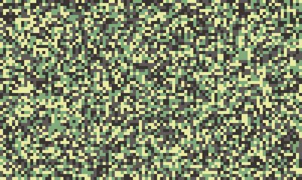 Soyut pikselleştirilmiş kamuflaj deseni sessiz yeşiller ve bej renkler. Özgeçmiş, doku ya da moda tasarımı için mükemmel, gizlenme, strateji ya da dijital doğayı sembolize eder.