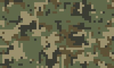 Soyut dijital kamuflaj modeli. Geçmişler, dokular veya askeri temalı tasarımlar için mükemmel..