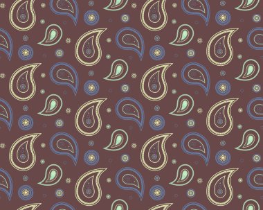 Sakin Batı 'da demode bir etnik köken. Oryantal zenginlikte meditasyon yaprağı. Kına bohem üzerine klasik kart. Bitki boho ve eski moda malzeme.