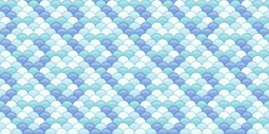 Serene mavi ve beyaz pullu desen. Geçmişi, tekstili ya da web sitesi tasarımı için mükemmel. Sakinliği, suyu ve doğayı çağrıştırır..